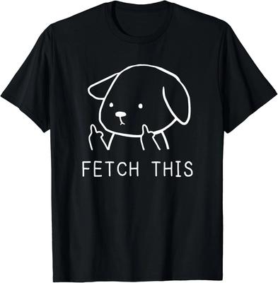 Fetch This Crude Dog Shirt_ Dog Lover Gift_ Dog Rescue Gift Unisex T-Shirt