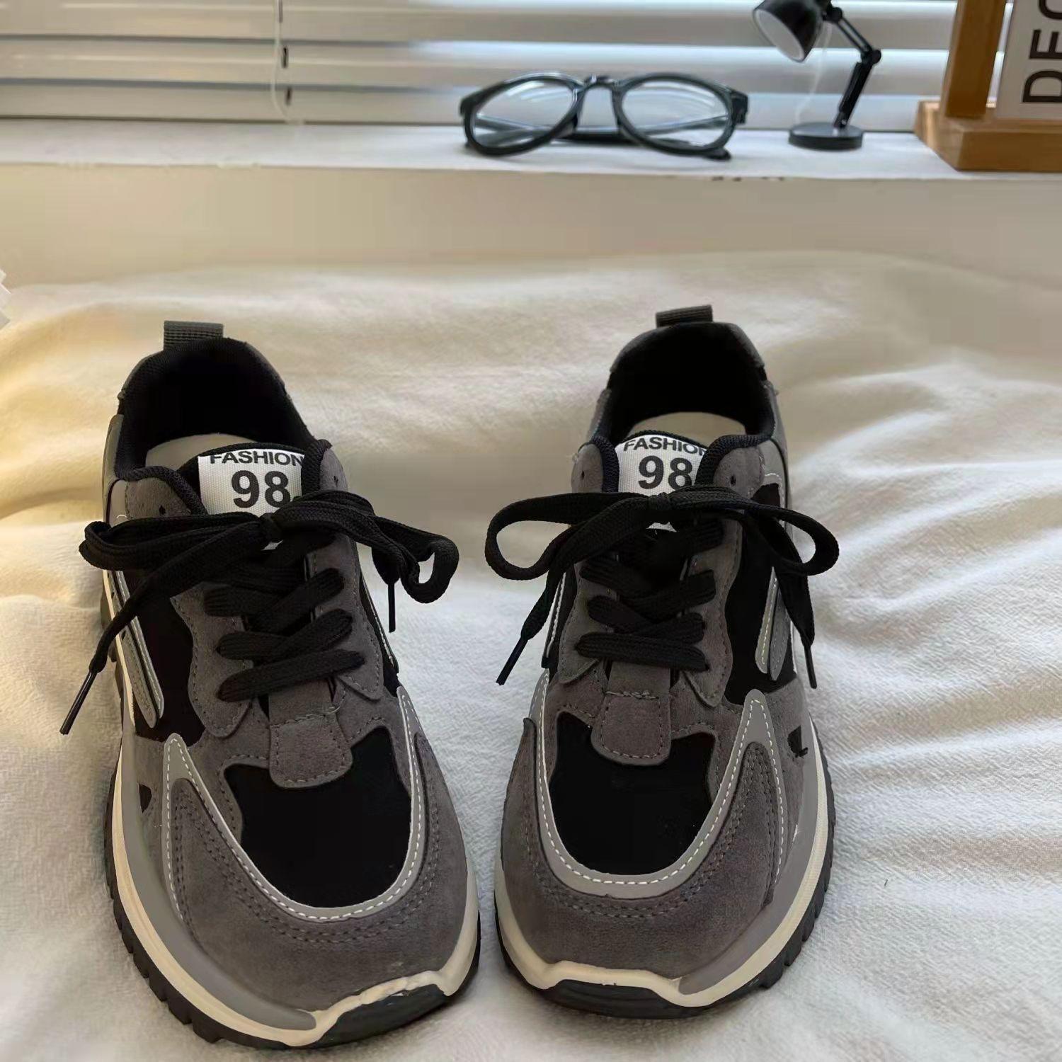 

Waffle Cortez Женская Весна и Осень Новый Стиль Деловая Повседневная Обувь Удобная Нескользящая Обувь Женская Обувь Дешево Похудение Износостойкая 35 чёрный