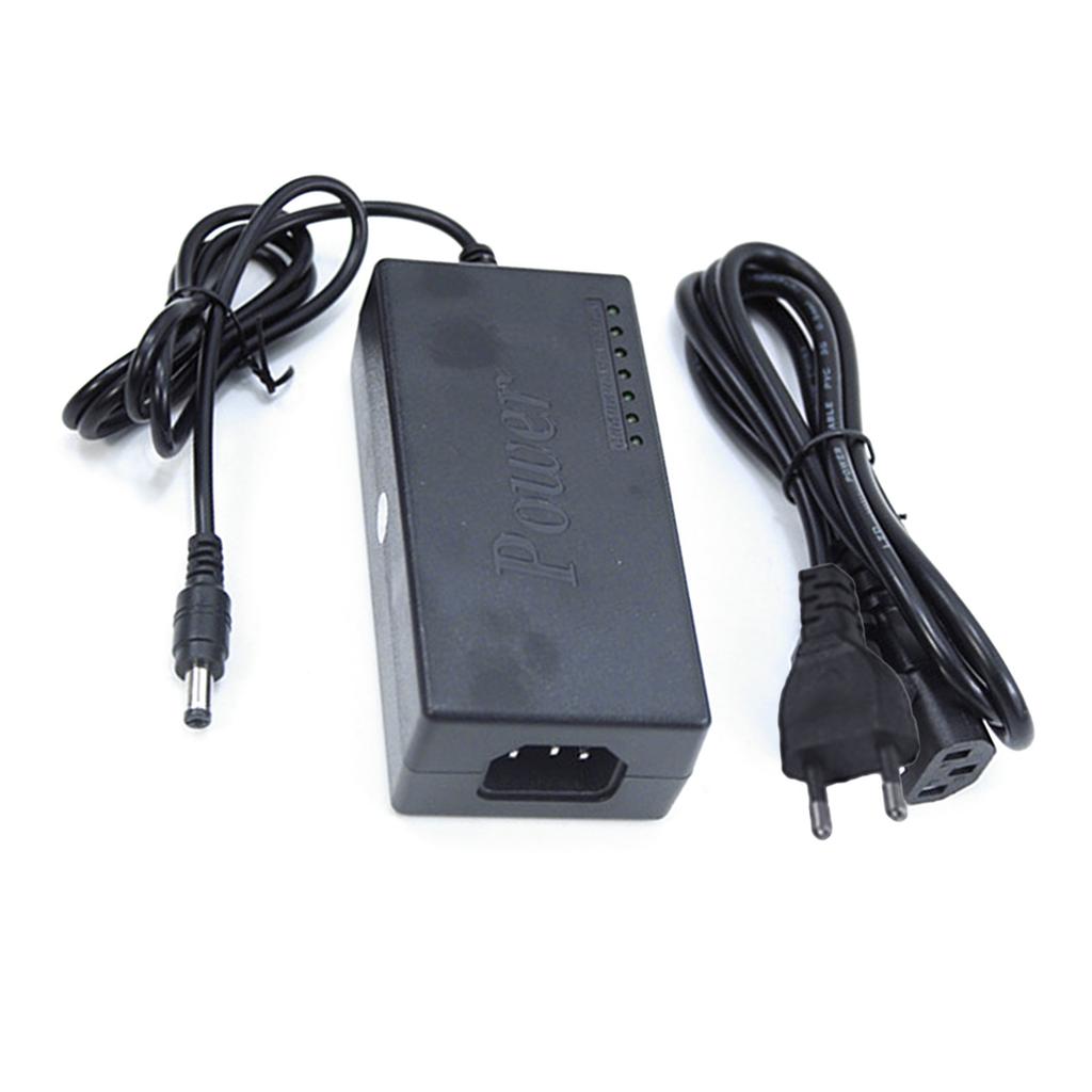 Multiple Voltages 200W Power Supply Adapter Featuring 7 Voltages Option Plastic Perfect for Laptops & Drill Compatibility