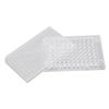 10pcs Tissue Culture Plate 96 Well Clear Polystyrene Cell Growth Culture Plate with Plastic Lid for Laboratory