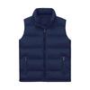 YFFUSHI Sleeveless Winter Casual and Outdoor Lightweight and Available In Plus Sizes Men's Vest, Jacket, Warm, Stand-Up Collar,