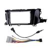 Heatproof Automotive Radio Bezel For Right Hand Drive Automobiles Fitting Standard 2DIN Head Units