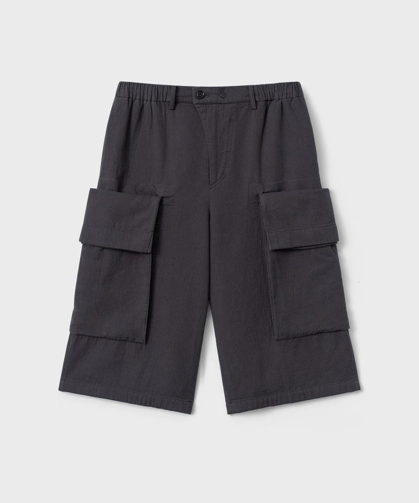 Bellie City Slack Bermuda Shorts - Grey