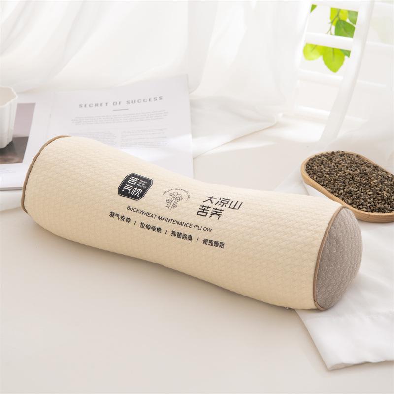 2025 Perna de susținere a gâtului cu umplutură de hrișcă: Ajutor de Tracțiune Triunghiular pentru un Somn Mai Bun