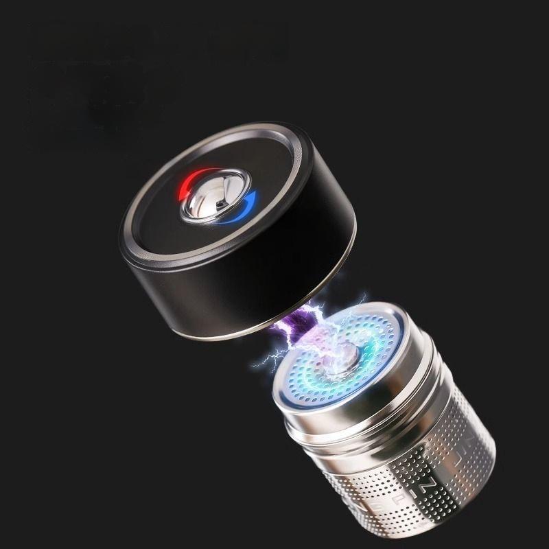 High Appearance Level Magnetic Tea Separation Cup  New Men's Office Double Glass Water Cup Magnetic Bomb Tea Cup