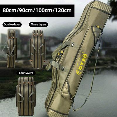 Bolsa de Pesca 80cm90cm1 Metro 1.2 Duas camadas Três camadas Quatro camadas Bolsa de Equipamento de Pesca de Grande Capacidade, Bolsa para Vara de Mar, Bolsa para Vara de Pesca, Bolsa Barriguda