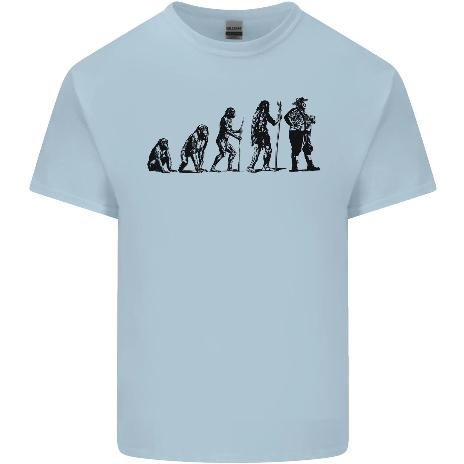 Bavarian Beer Evolution Oktoberfest Kids T-Shirt Childrens S