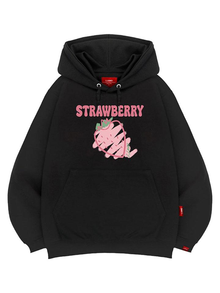 Strawberry Hoodie Unisex Big Size M~4Xl (Type A)