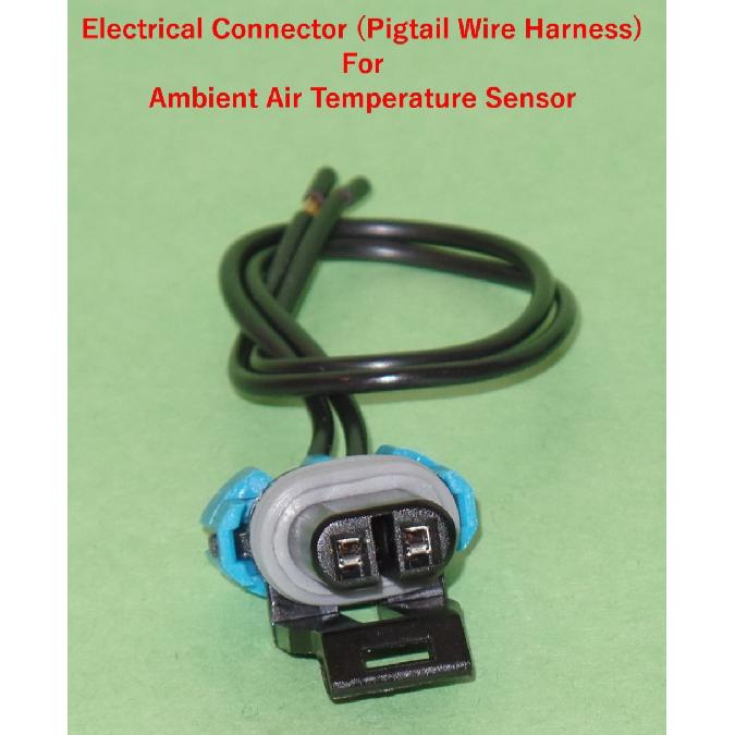 2 Wires Electrical Connector of Ambient Air Temperature Sensor AX83 Fits: GM