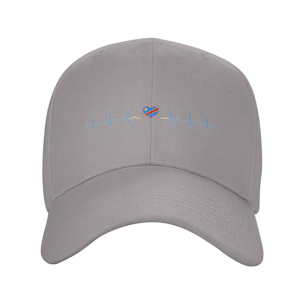 New Baseball Caps Heartbeat DR Congo Cape Verde Accessories For Unisex Trucker Cap Casual Sun Cap Gift