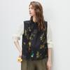 Komongboka Women's Silk Jacquard Sleeveless Vest