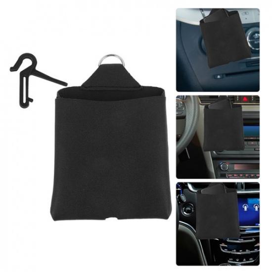 2 Pcs Car Air Vent Outlet Organizer Storage Bag Mobile Wallet Mounted