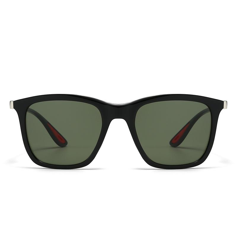 Foreign Trade  Modern Square Sunglasses European And American Street Photography Ins Popular Model Metal Decorative