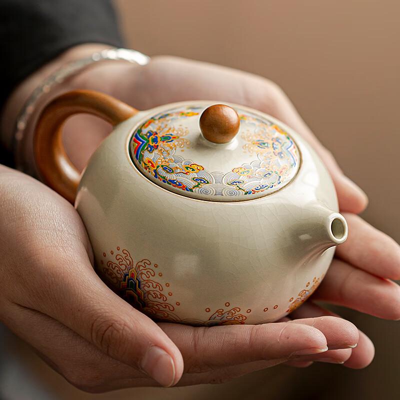 Tang Feng Ru Kiln Ceramic Xishi Teapot