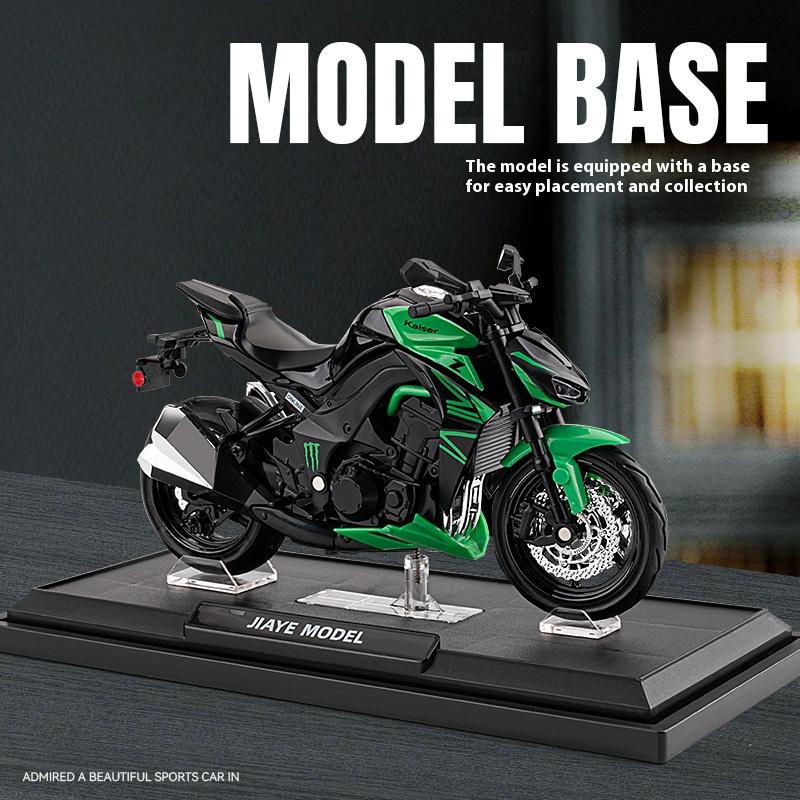 1/12 Z1000 Simulation Alloy Motorcycle Model Toy Street Car Ornaments Racing Collection Boys Birthday Gifts