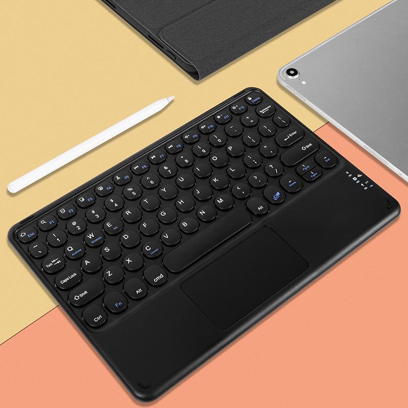 Bluetooth Wireless Keyboard With Touchpad Hebrew Spanish Korean For iPad Pro Air for Huawei Android Windows Tablet