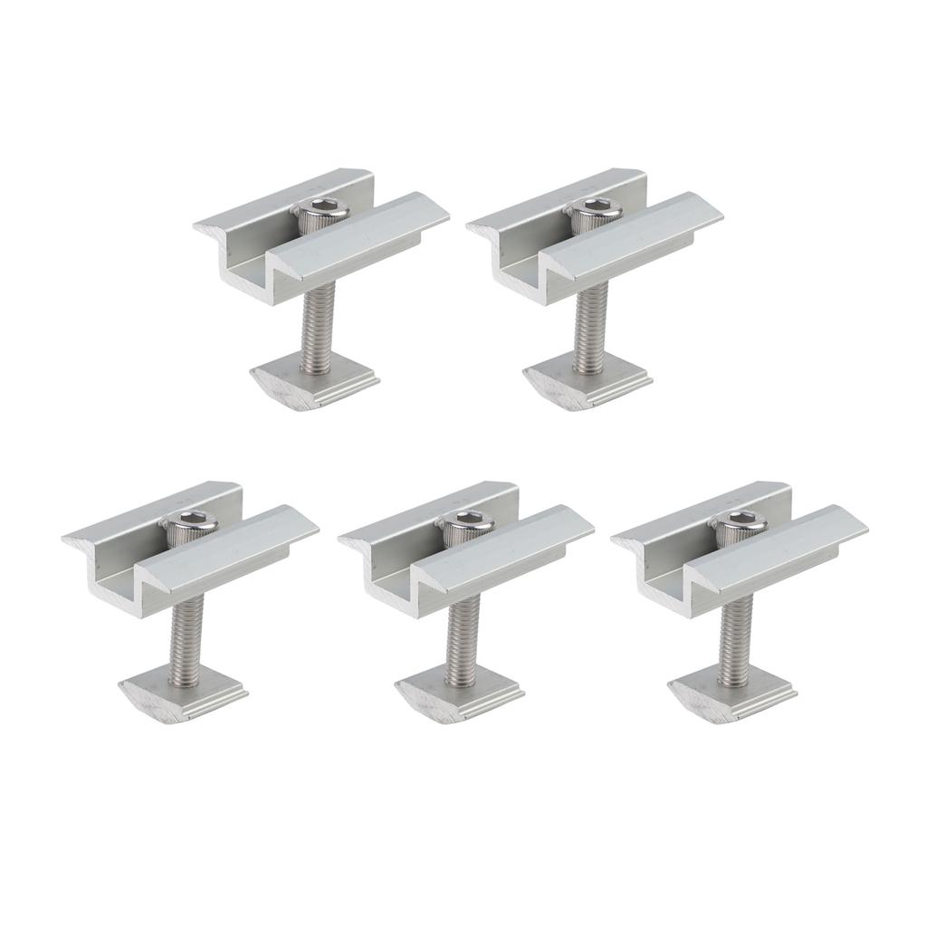 Snow Load Capacity Aluminum Solar Bracket Adjustable Orientation Framed And for frameless Compatibility For Outdoor Use