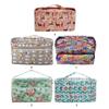 Oxford Cloth Knitting Storage Bag Print Wool Crochet Hooks Storage Tote Bag Needles Sewing Thread Yarn Holder Organizer