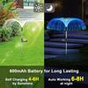 LED Solar Floor Mounted Fireworks Lights, Fairy DIY Light Bundles, Garden Lawn Decorations, Wedding Parties, and Christmas Day Landscape Lighting