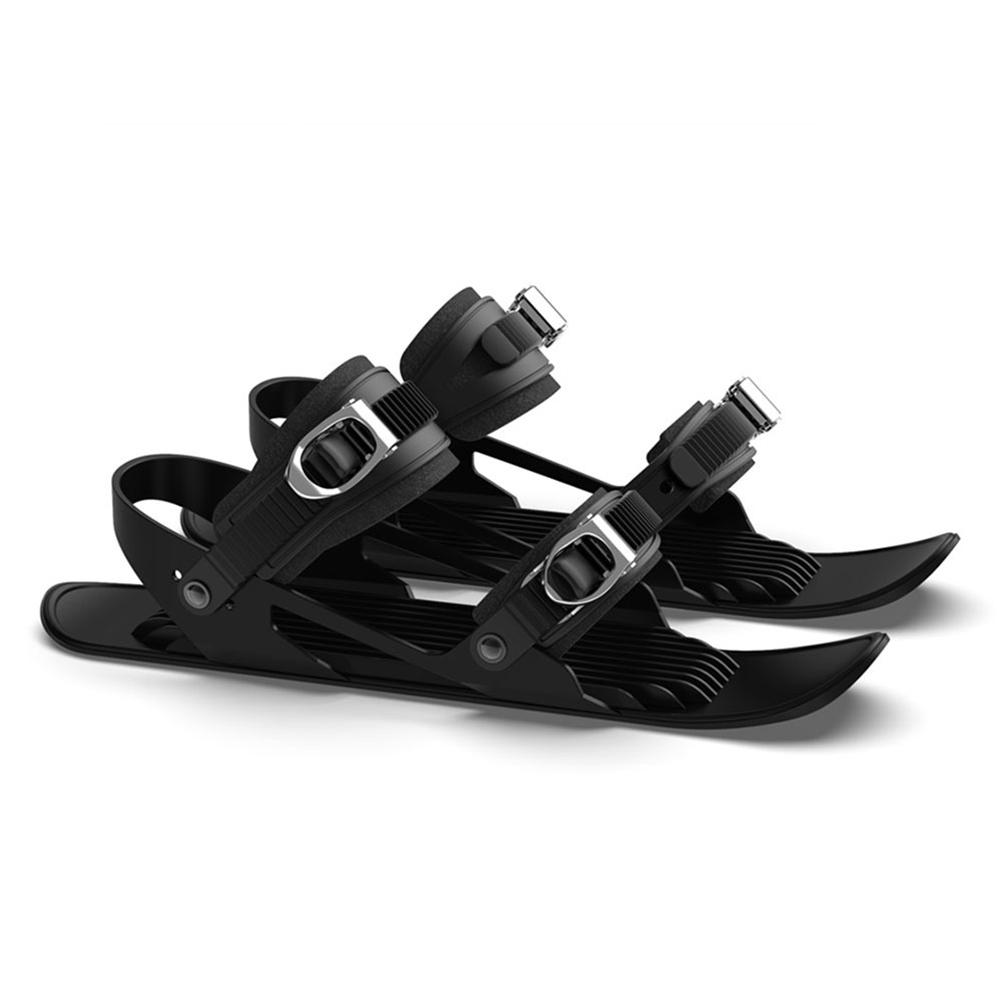 Mini Short Ski Skates Upgraded Adjustable Winter Skis Shoes Snowshoes Short Snowskates Skiboards for Men Women Outdoor