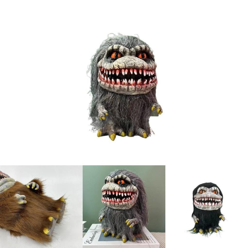 Critters Poseable Prop Doll Realistic Alien Latex Plush Toy For Bars And Stages 25cm/9.84in And 20cm/7.87in