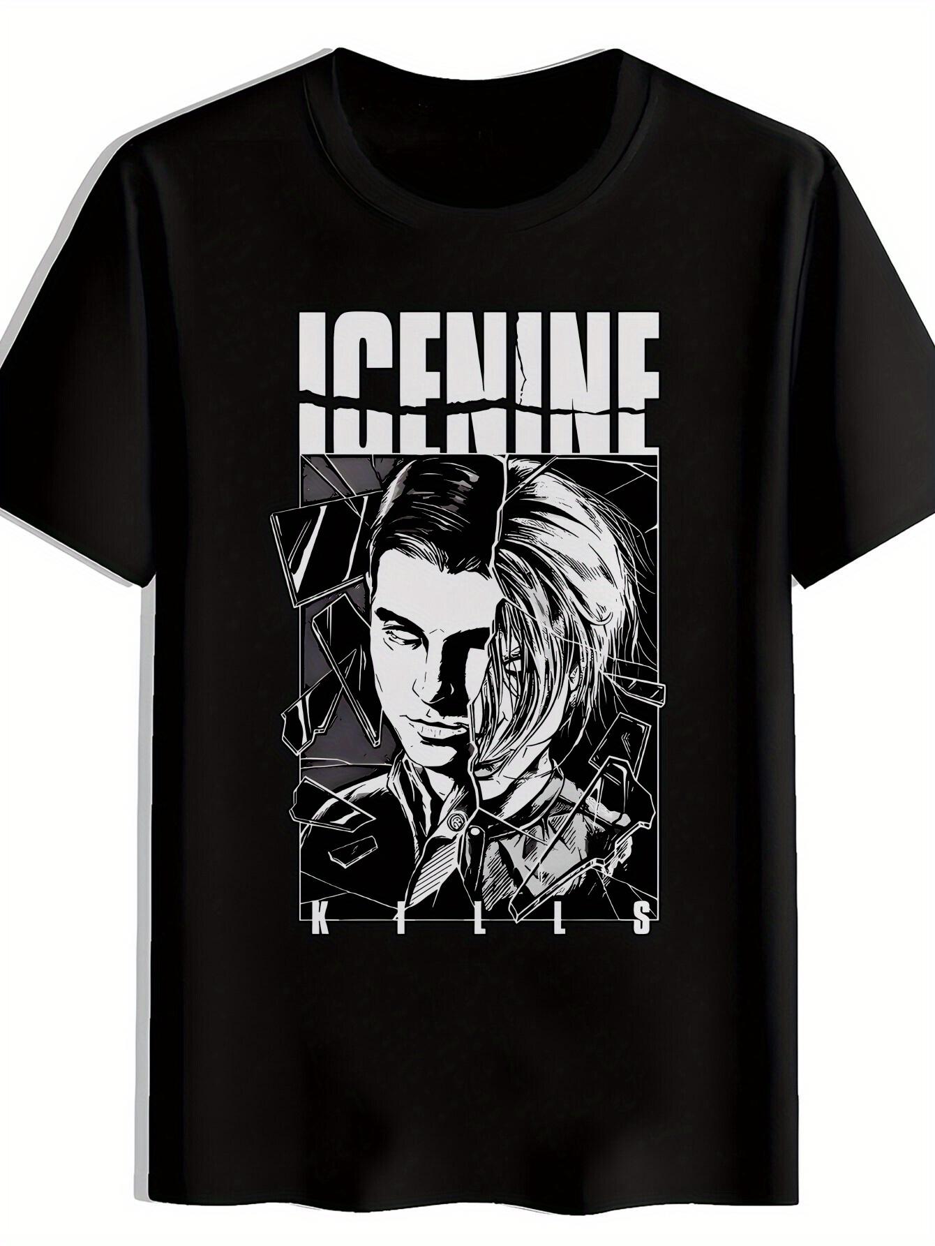 Retro Rock Band Print T-shirt M
