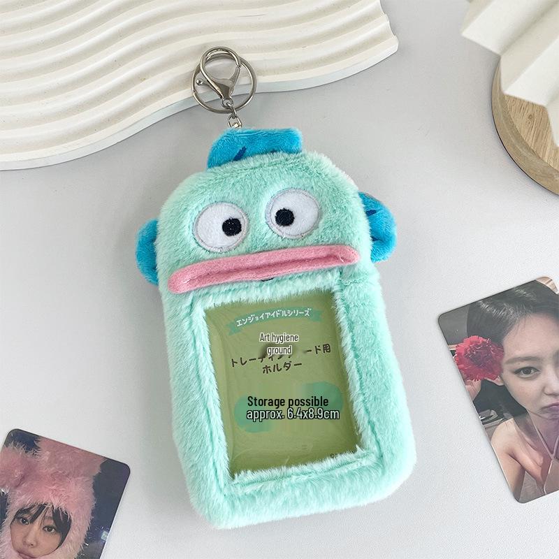 

Мультяшный брелок с животным: 3-дюймовый прозрачный держатель для карт и защитный рукав