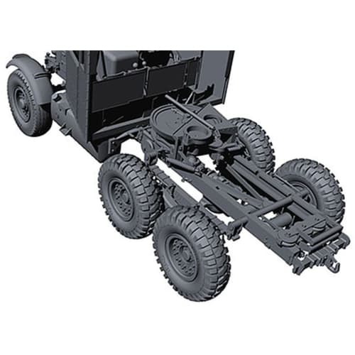 Thunder Model 1/35 Scale British Scammel Heavy Artillery Tractor R100 BL 7.2-inch Howitzer Plastic Model Kit TB35212