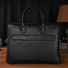 Echtes Leder Herren Aktentasche Herren Handtasche Cross-Shoulder Crossbody Rindsleder Casual Computer Tasche