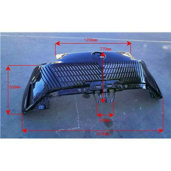 Foton Front Bumper Assembly for V253100000043P3 (Phantom Black)