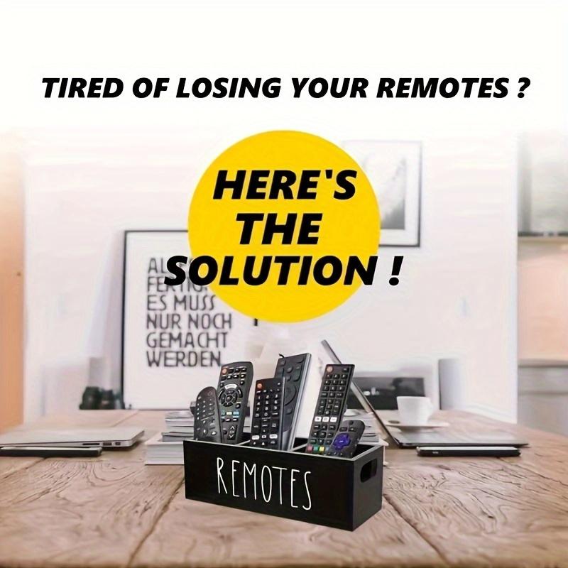 Versatile Wooden Desk Organizer Storage Box for Remote Controls Office Supplies Desktop Storage Basket