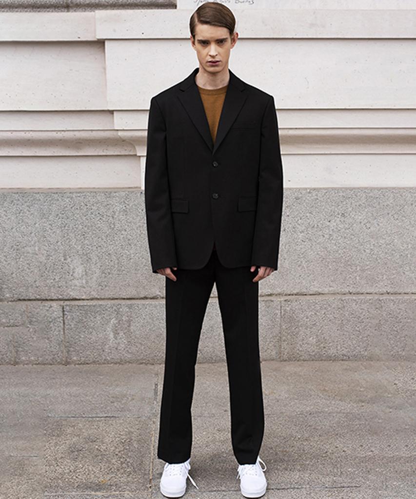 AVA MOLLI Ava Wool Set Up Pants