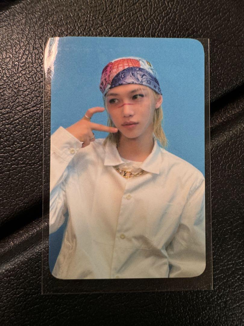 

[USED] straykids KARMA Felix trading card PVC pouch bonus