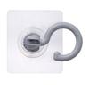Adhesive Hook 360 Degree Rotating Seamless Hook Stable Plastic Coat Hook for Bathroom Dormitory Closets
