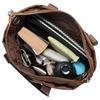 Isaac Drawstring Tote Bag, Combination Color 2-Way Tote, Black (10)