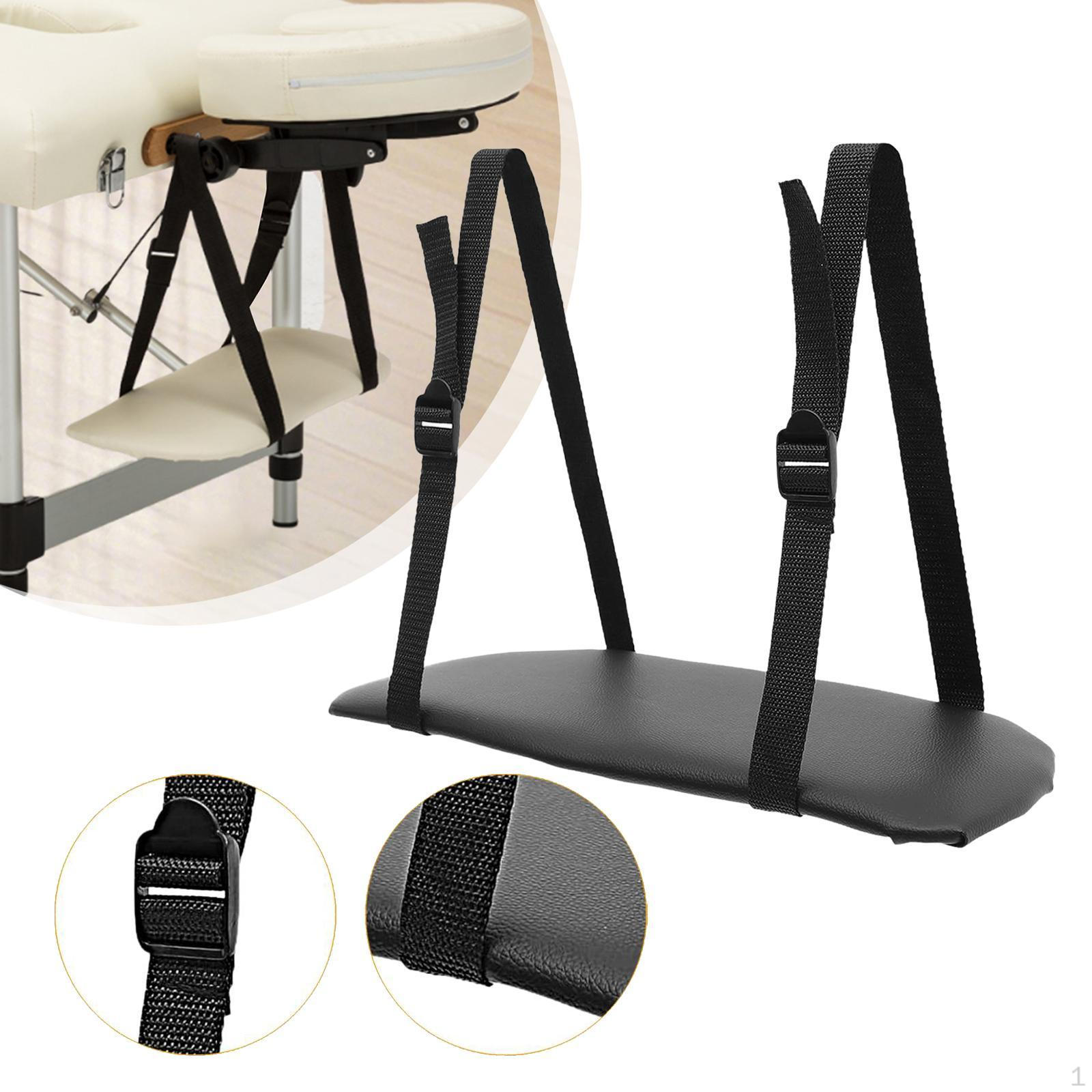 

Подвесной подлокотник для массажного стола, доска, регулируемая легкая мягкая губчатая полка чёрный