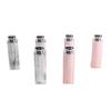 2.5g Mini Empty Lipstick Tube, Transparent Silver Powder Lip Balm Container, Cosmetic Packaging for DIY Lip Gloss