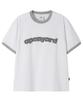 Opeunyadeu(Owai) Opyd Stripe Patch Ringer Tee - White