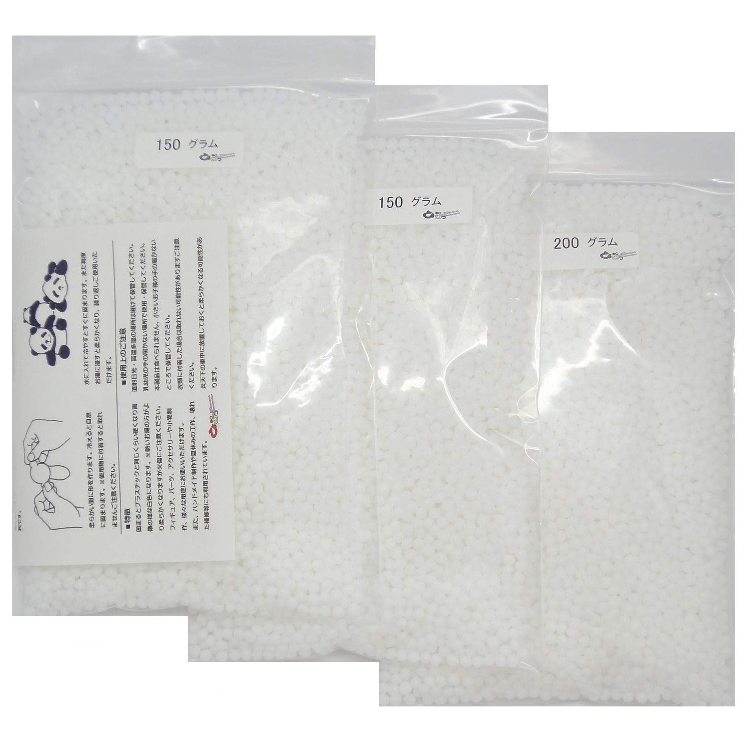 

[Pipitto] Freehand Crafts, Hardening Plastic, Surprising Material, Easy DIY Plastic Material with Hot Water, Eco-Pack Granular (500g)