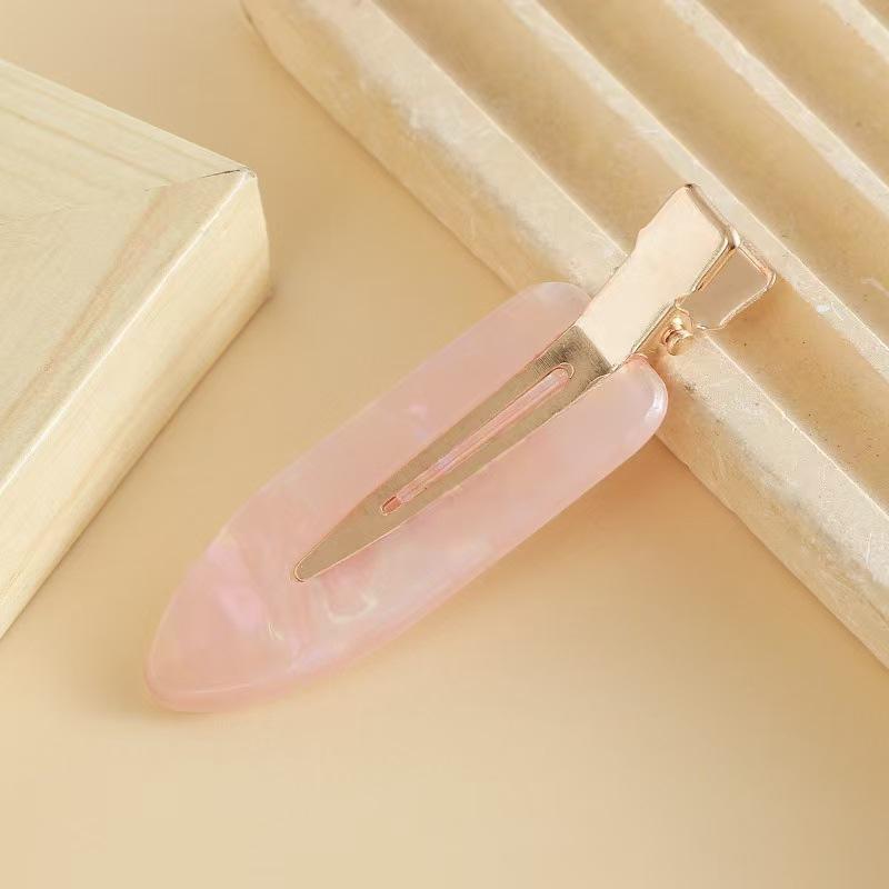 Bunte Haarspangen im japanischen Stil mit Farbverlauf – Handgefertigte nahtlose Pony-Clips und Haarnadeln, Kopfschmuck-Accessoires für Internet-Berühmtheiten.