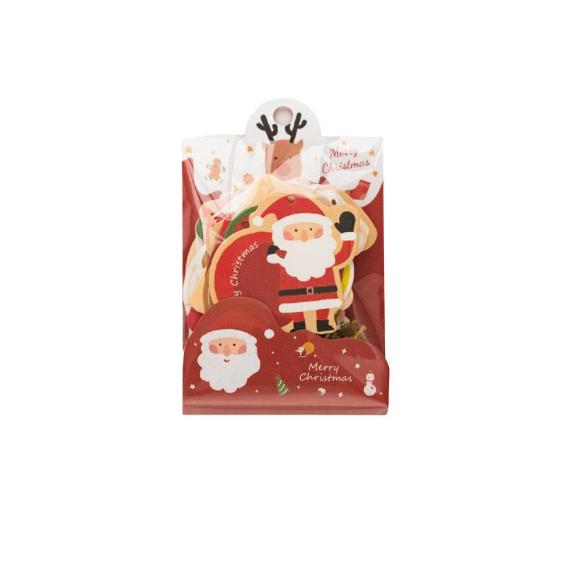 Christmas Tree Layout Atmosphere Decoration Card Christmas Day Hanging Card Exquisite Children'S Gift Packaging Box Hang Tag Message Card