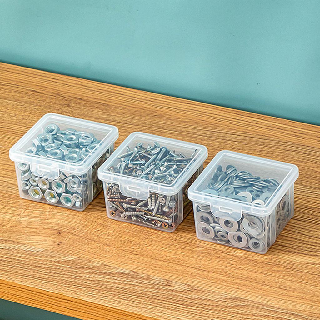 Clear View Hardware Organiser Box Perfect For DIY Enthusiasts And Home Improvement Projects