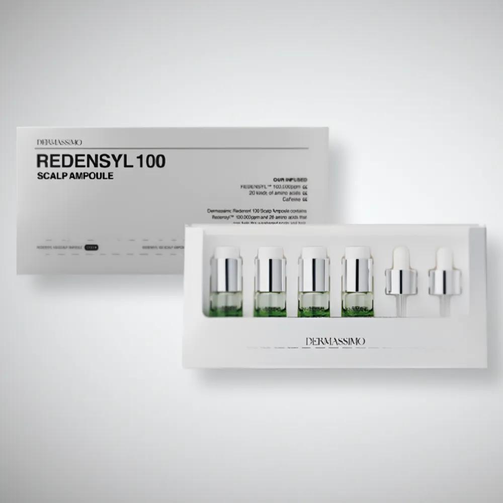 

DERMASSIMO Redensil 100 Scalp Ampoule 10ml (4 count, 2 Droppers) 1 Box Jo Yoon-ju Scalp Care