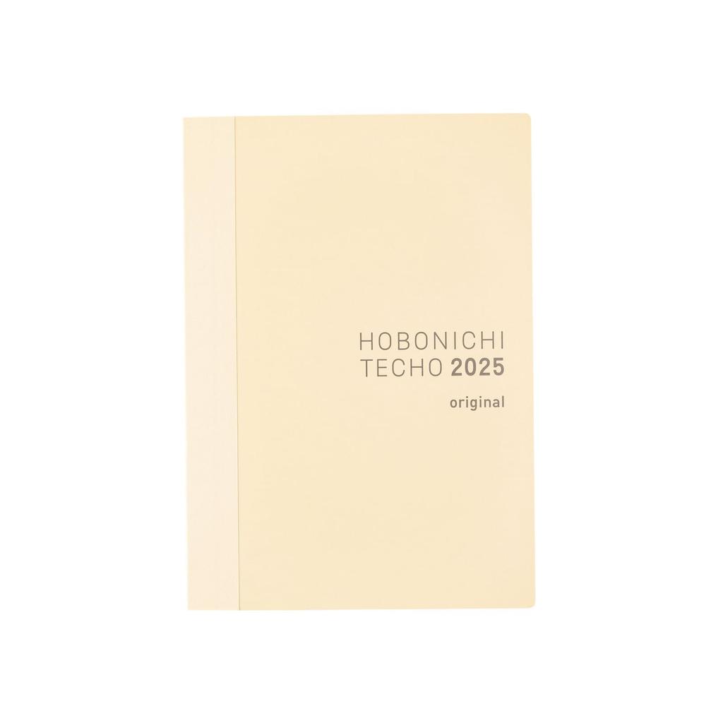 Hobonichi Techo 2025 Planlegger, Original (A6) [A6/1 side per dag/Januar/Mandagsstart]
