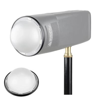 Kamera-Set-Top-Blitz-Diffusor, weicher Lichtschatten, Fotografie-Zubehör, AK-R11-Kuppel-Diffusor für den runden Blitzkopf des H200R