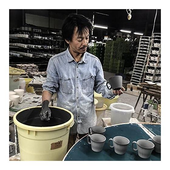 Wired Beans Wired Beans A Mug That Lasts a Lifetime Arita Ware Mug (black Matte, Large 360ml)