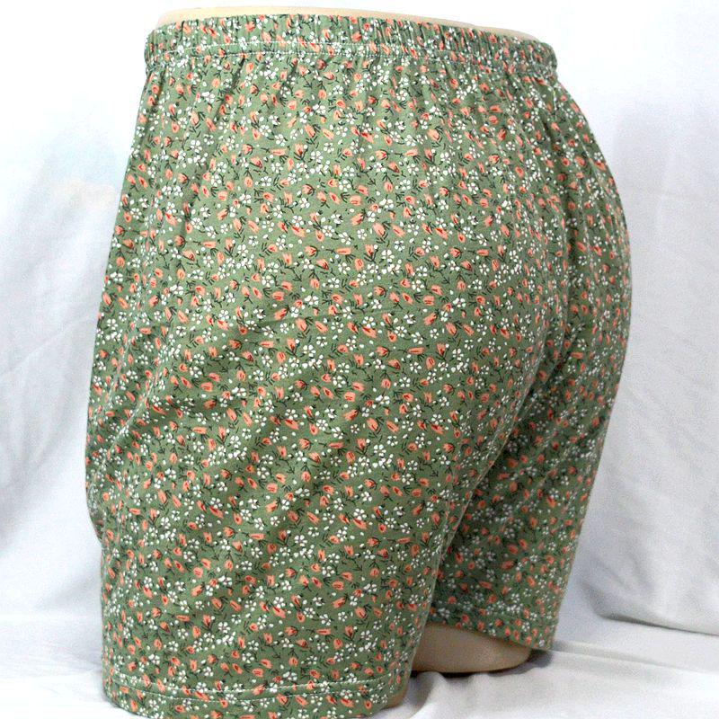 Damen Baumwoll-Boxershorts mit hohem Bund und lockerem Schnitt für mittelalte und ältere Frauen - Übergrößen-Shorts