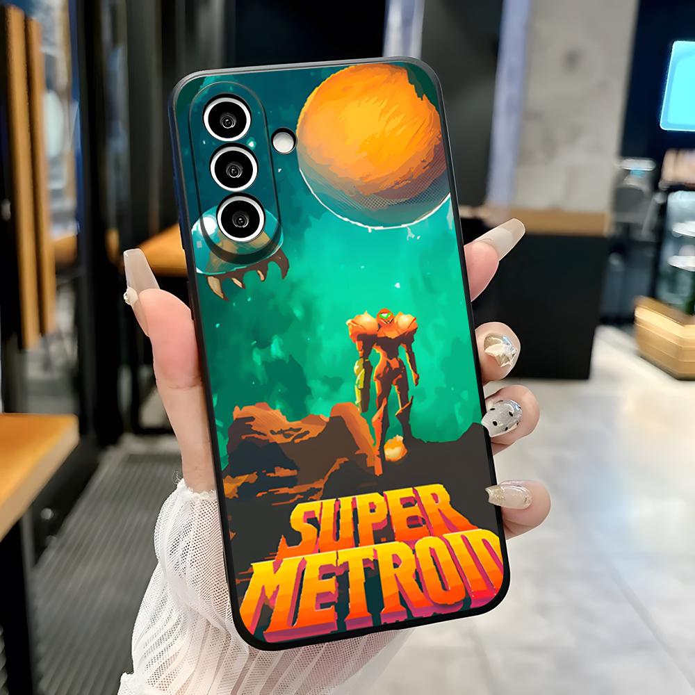 Game Metroid Phone Case For Samsung S26 S25 Plus S20 S20 Plus S22 Ultra S23 FE S21 Plus S21 Ultra Soft Cover