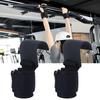 1 PC/Pair Non-Slip Weight Lifting Grip Hook Pull-up Steel Hook Grips Strap  Gym
