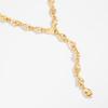 Vintage Irregular Necklace Adjustable Gold/Silver Choker Necklace Imitation Metal Tassels Design Pendant Necklace